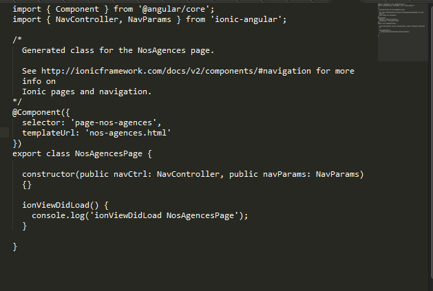 Add genareted page to the side menu of sidemenu project template ...