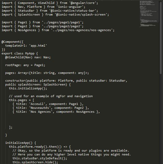 Add genareted page to the side menu of sidemenu project template ...