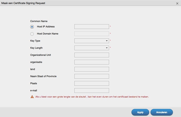 nas make certificate 2