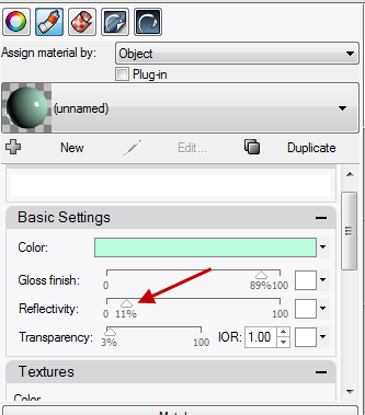 Setting material reflectivity through Python - Scripting - McNeel Forum