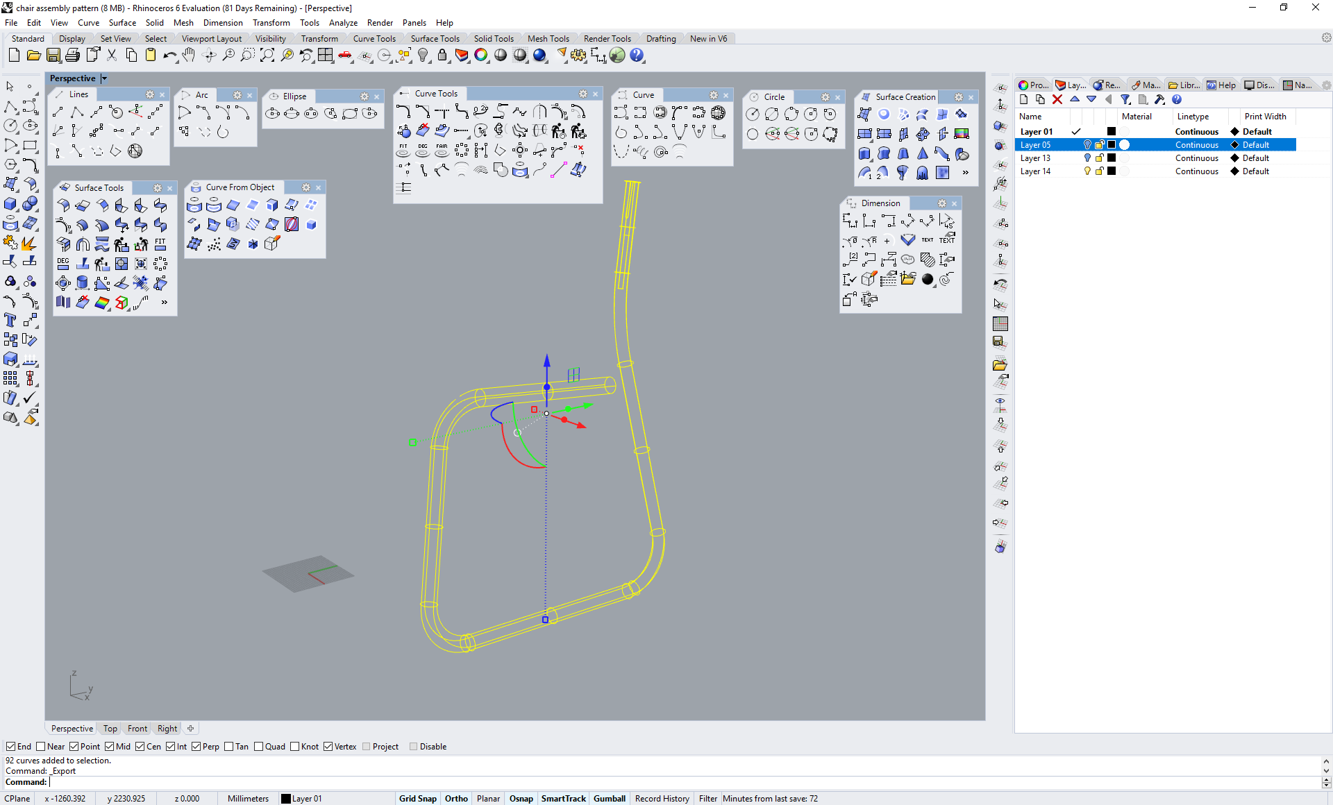 Script to extract centerline of imported geometry Rhino 6 Rhino for Windows McNeel Forum