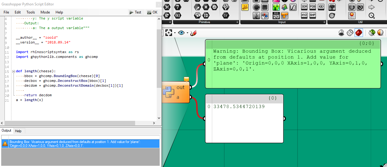 Warning while using virtual components - Grasshopper Developer - McNeel ...