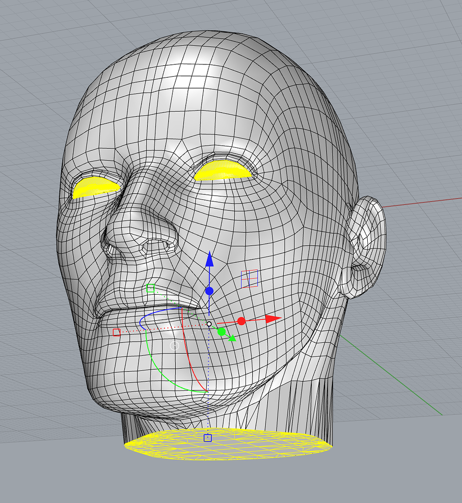 How can I make this geometry a closed mesh? Rhino for Windows