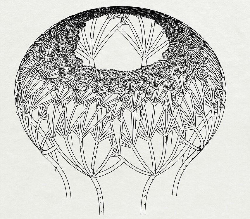 Geodesic Fractal - Grasshopper - McNeel Forum
