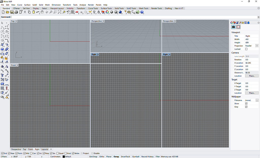 BUG Viewport(s) broken in WIP 7.0.20147.12475 on Parallels Desktop 15