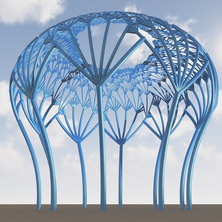 Geodesic Fractal - Grasshopper - McNeel Forum