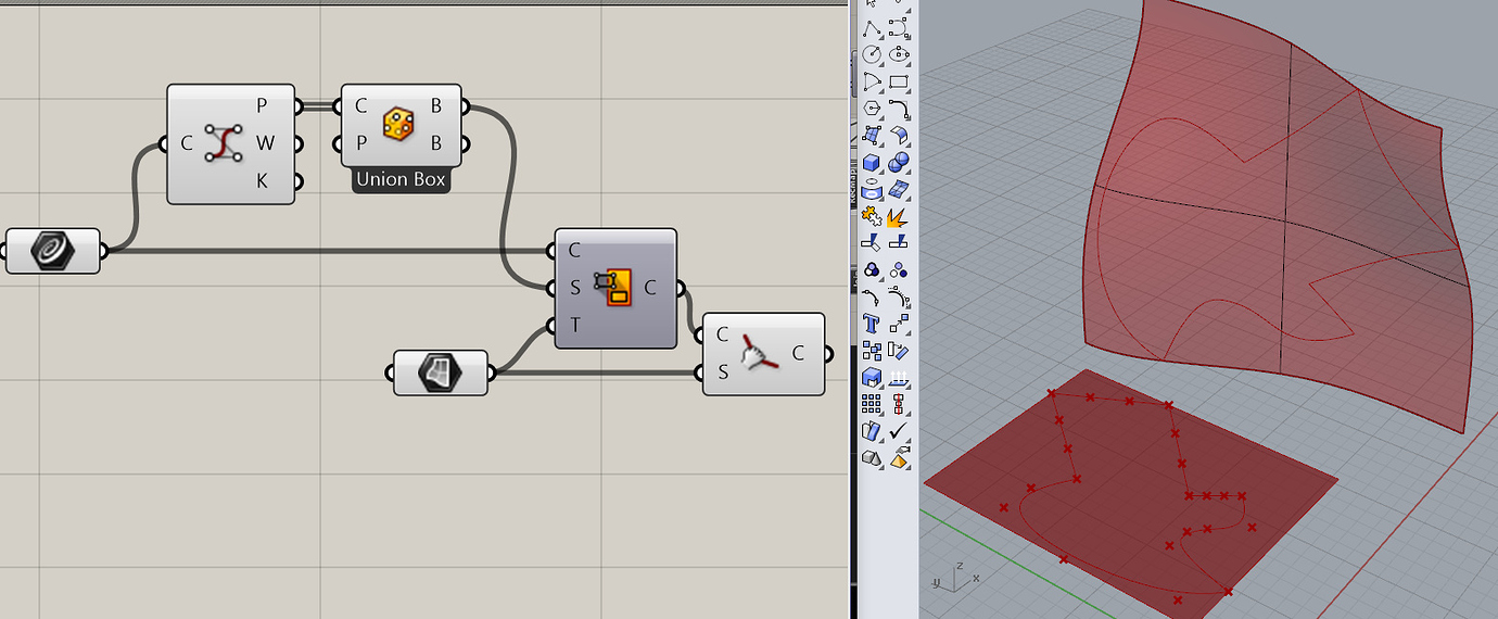 Map curve to surface - Grasshopper - McNeel Forum