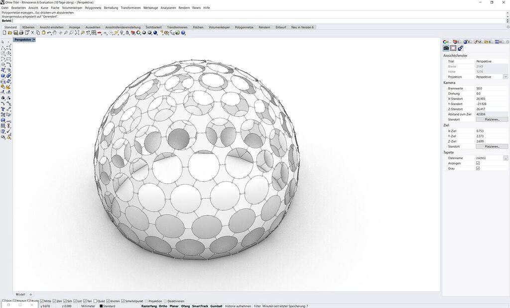 Delete random points in a geodestic dome McNeel Forum