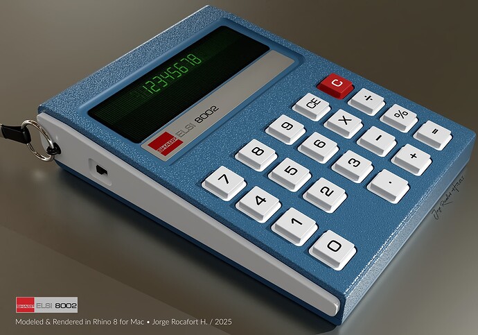 CALCULADORA RENDER 3F GALLERY