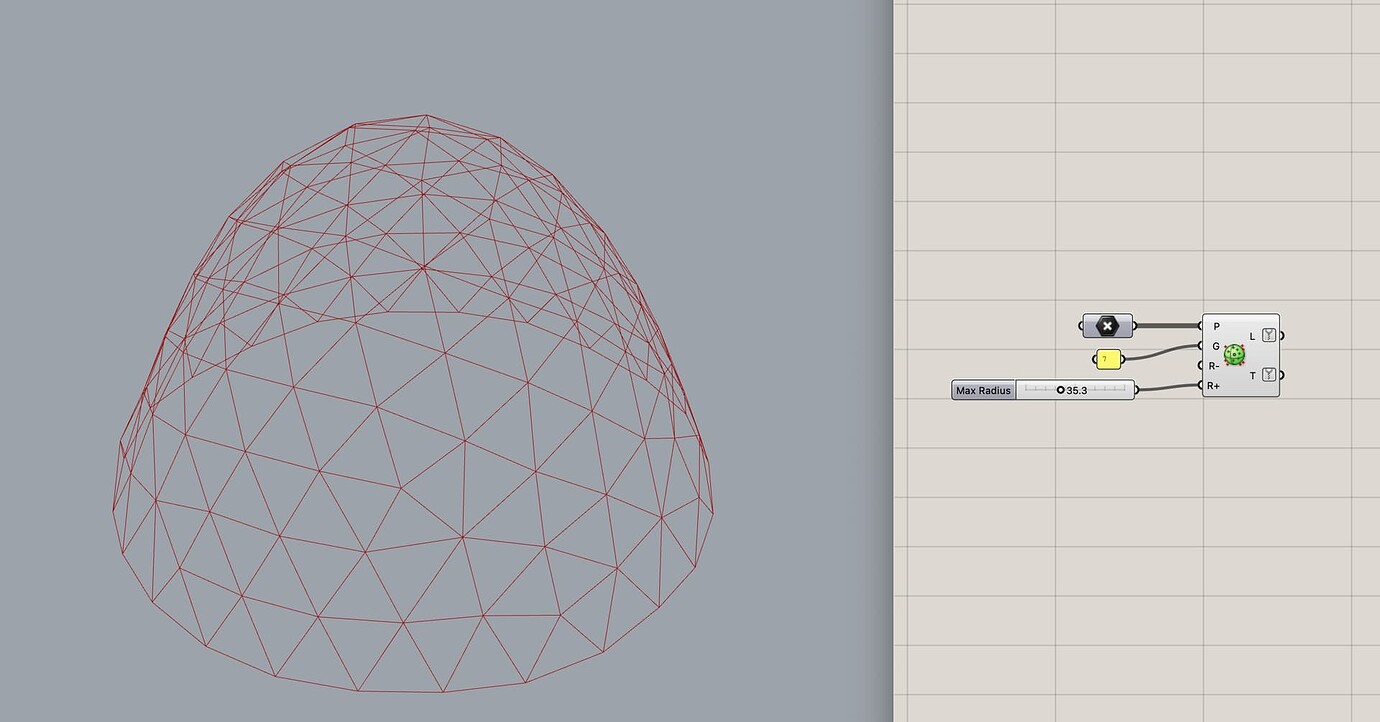 Construct mesh from lines made using Proximity 3D