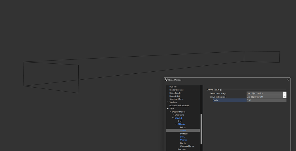 Curves Display Width not Working? Rhino for Windows McNeel Forum