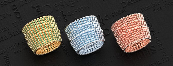 Unique Ring COLOSSEUM - Jewelry 3D CAD - 5