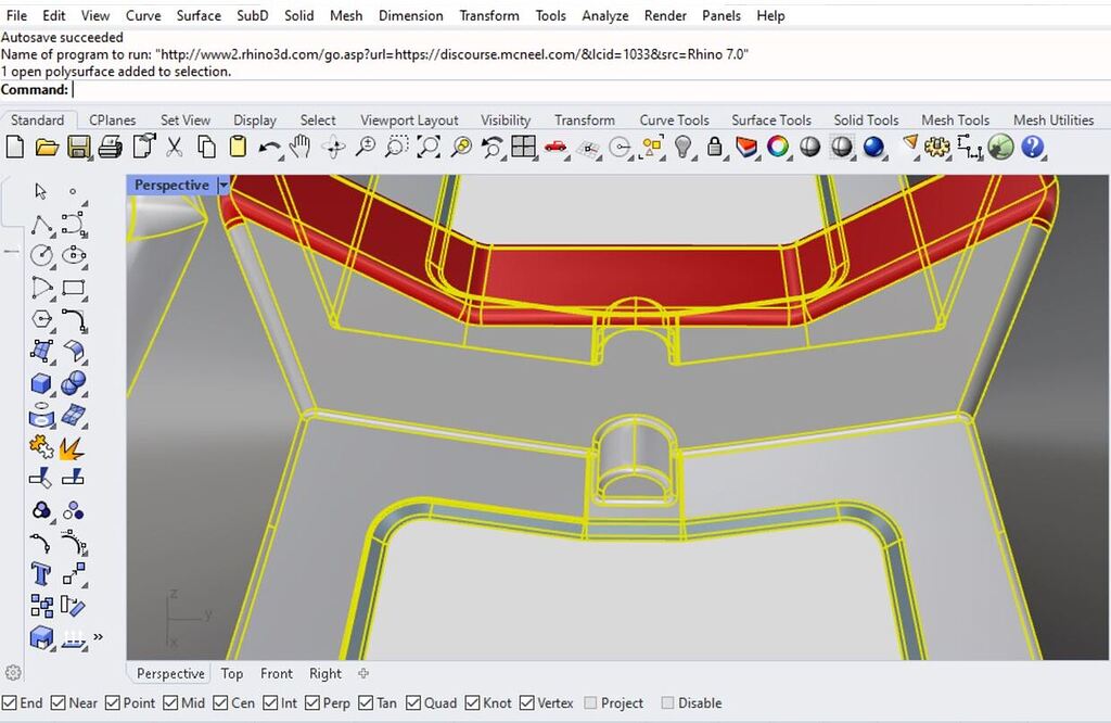 How do you create a multicolored polysurface? Rhino McNeel Forum