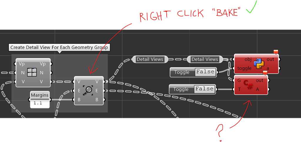 Rhino 8 - Bake Viewport C# or Python Component - Grasshopper