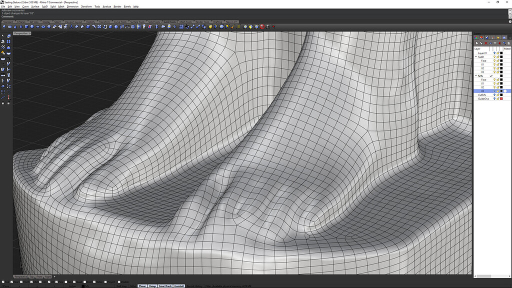 rhino subd to nurbs