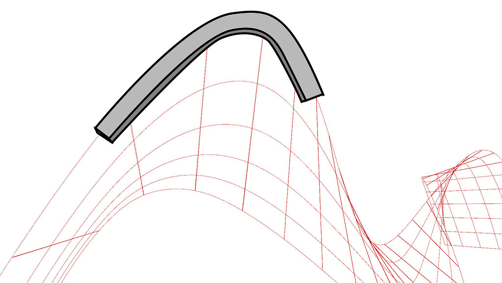 Beam that sweeps around a curve McNeel Forum