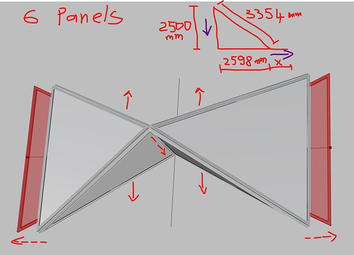 Retractable panel