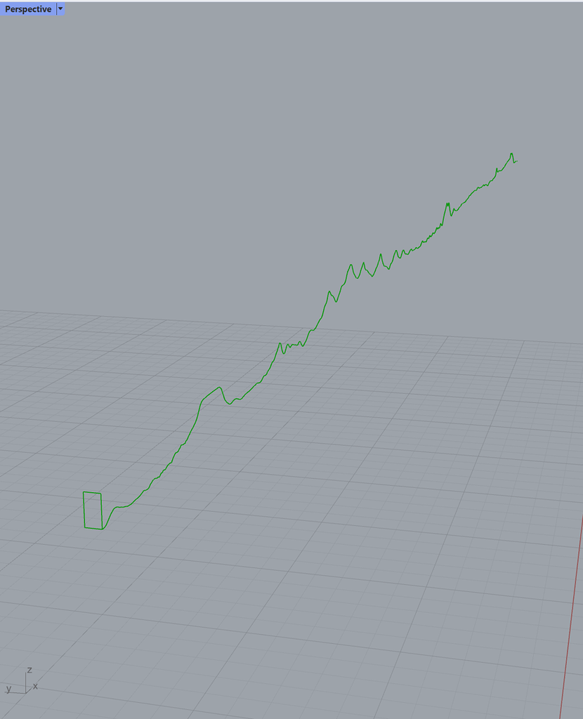 Sweep from Polyline creates broken chunks along curve