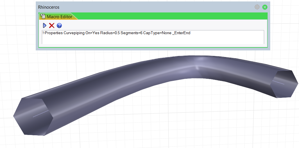 Curve piping defaults Rhino for Windows McNeel Forum