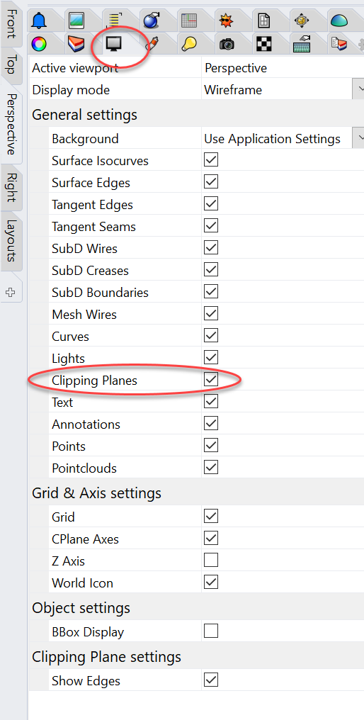 Clipping plane issues - Rhino for Windows - McNeel Forum