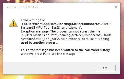 Error Writing XML File