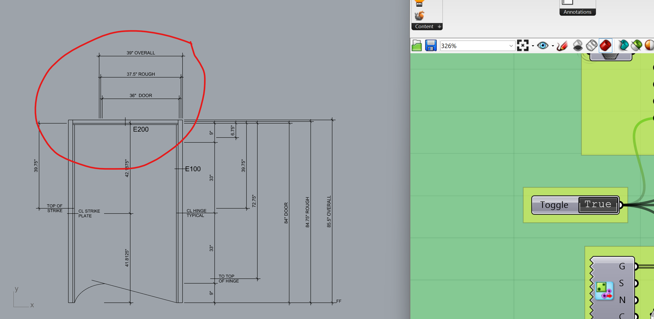 How to make baked dimensions stay dynamic in Rhino 8? - Rhino for