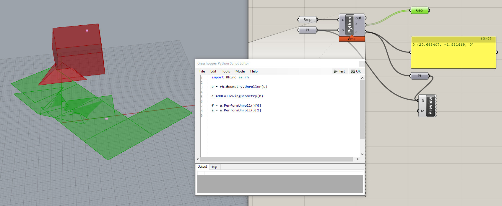 Python Script for Unrolling Brep - Grasshopper Developer - McNeel Forum