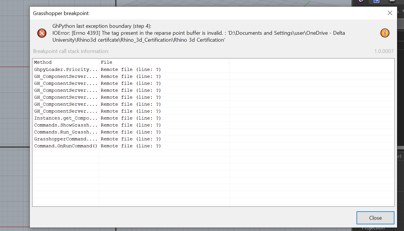 Startup Errors Rhino for Windows McNeel Forum