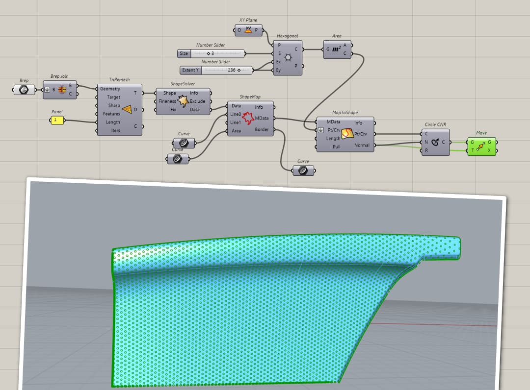 Circle Mapping in door area Grasshopper - 9b18dd1b39bbab06739befcc62d699ea0a368a6e