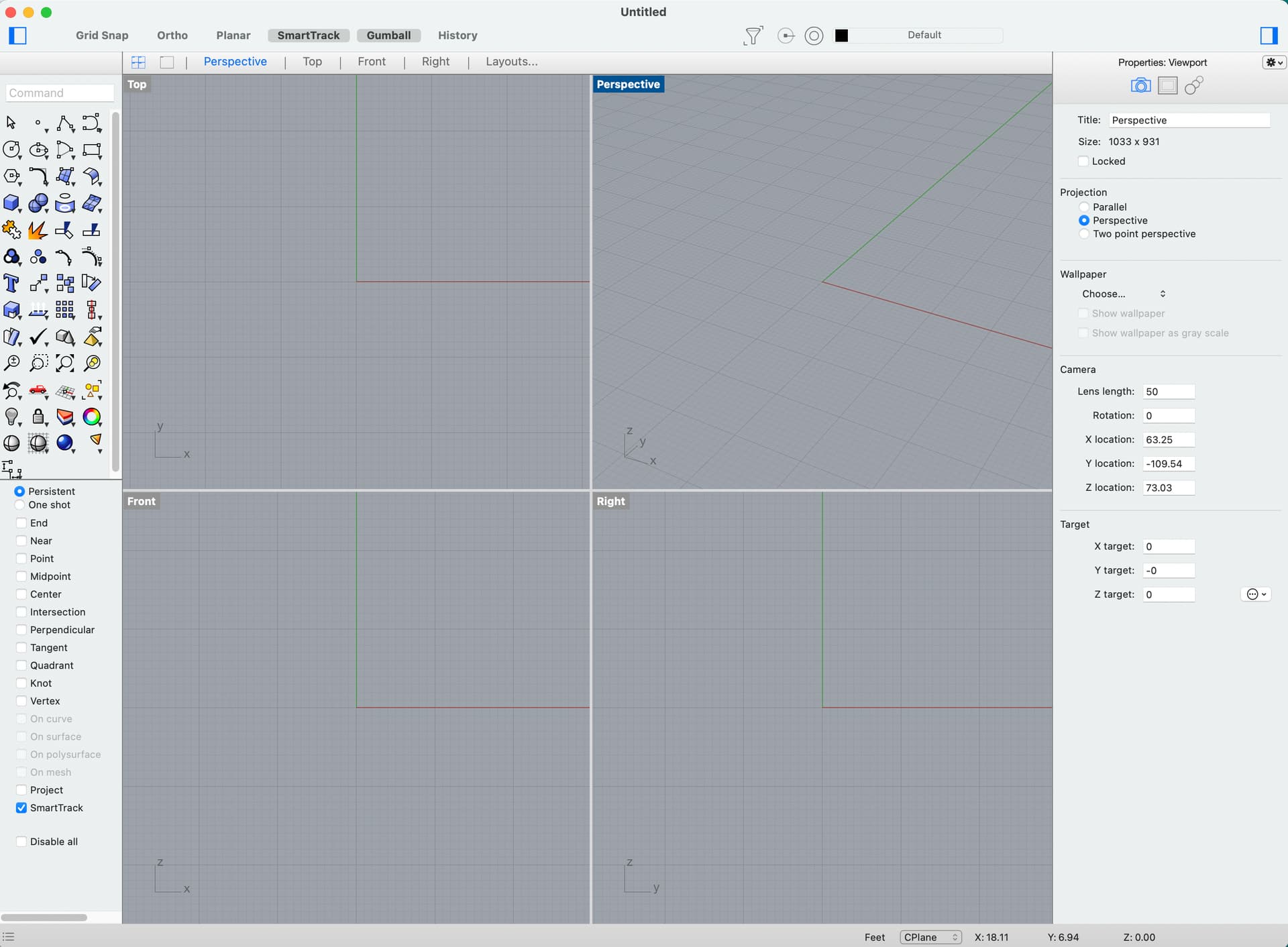 Rhino 7 Mac UI Changed (2nd Right Sidebar Panel & Top Tab Bar Gone