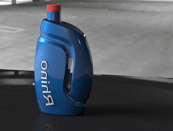 Flacone -Keyshot 3 render