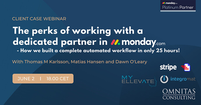 Working with a specialist monday webinar