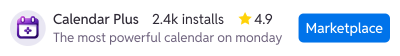 Install Calendar Plus