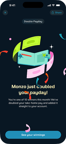 Double Payday - Winner