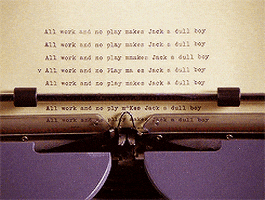 The Shining Typewriter GIF - Find & Share on GIPHY