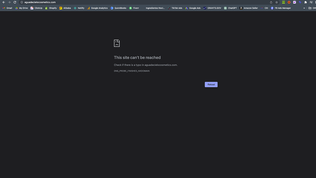 Deployed my site but getting 