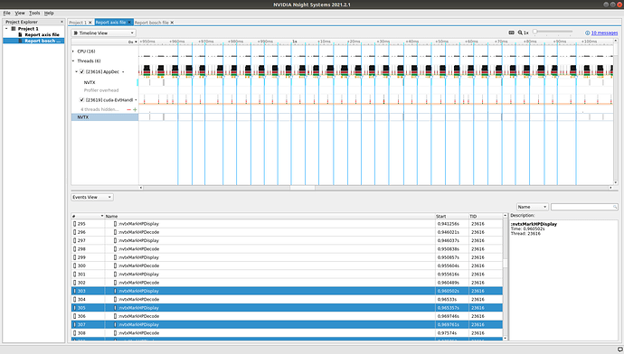 Screenshot nsight axis file