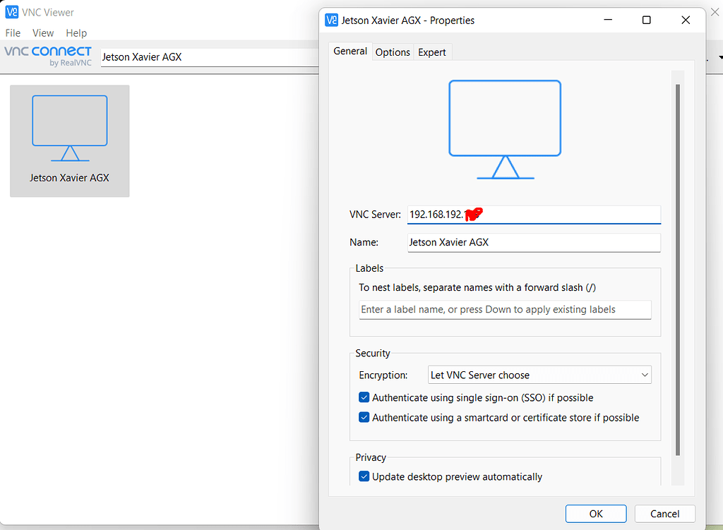 Jetson Xavier AGX Remote connection Jetson AGX Xavier NVIDIA
