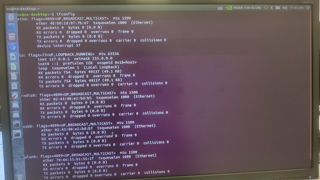 Jetson : Network disconnected - you are now offline - Jetson Xavier NX ...