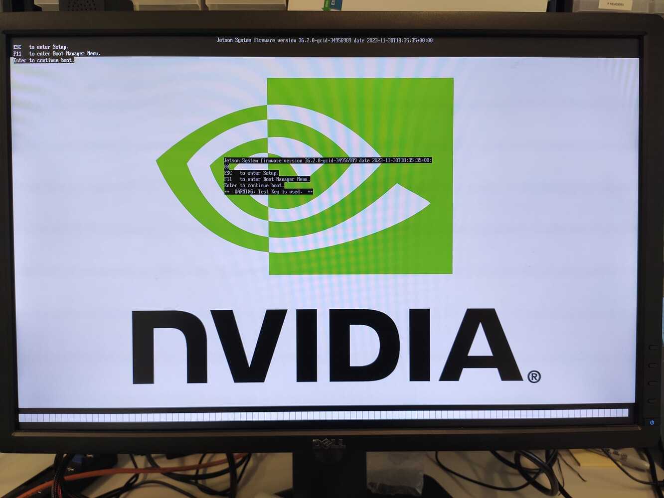 Jetson Orin Nano Developer Kit stuck on boot screen after adding ...