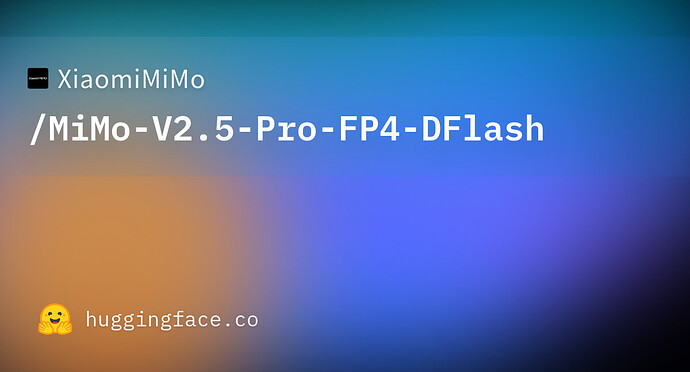 Mimo V2.5 Flash on 2 Nodes - DGX Spark / GB10 - NVIDIA Developer