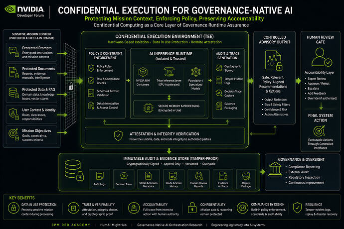 CONFIDENTAL EXECUTION FOR GOVERNANCE-NATIVE AI