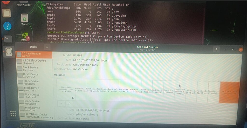 How to increase APP size partition on internal eMMC 64 GB Jetson AGX