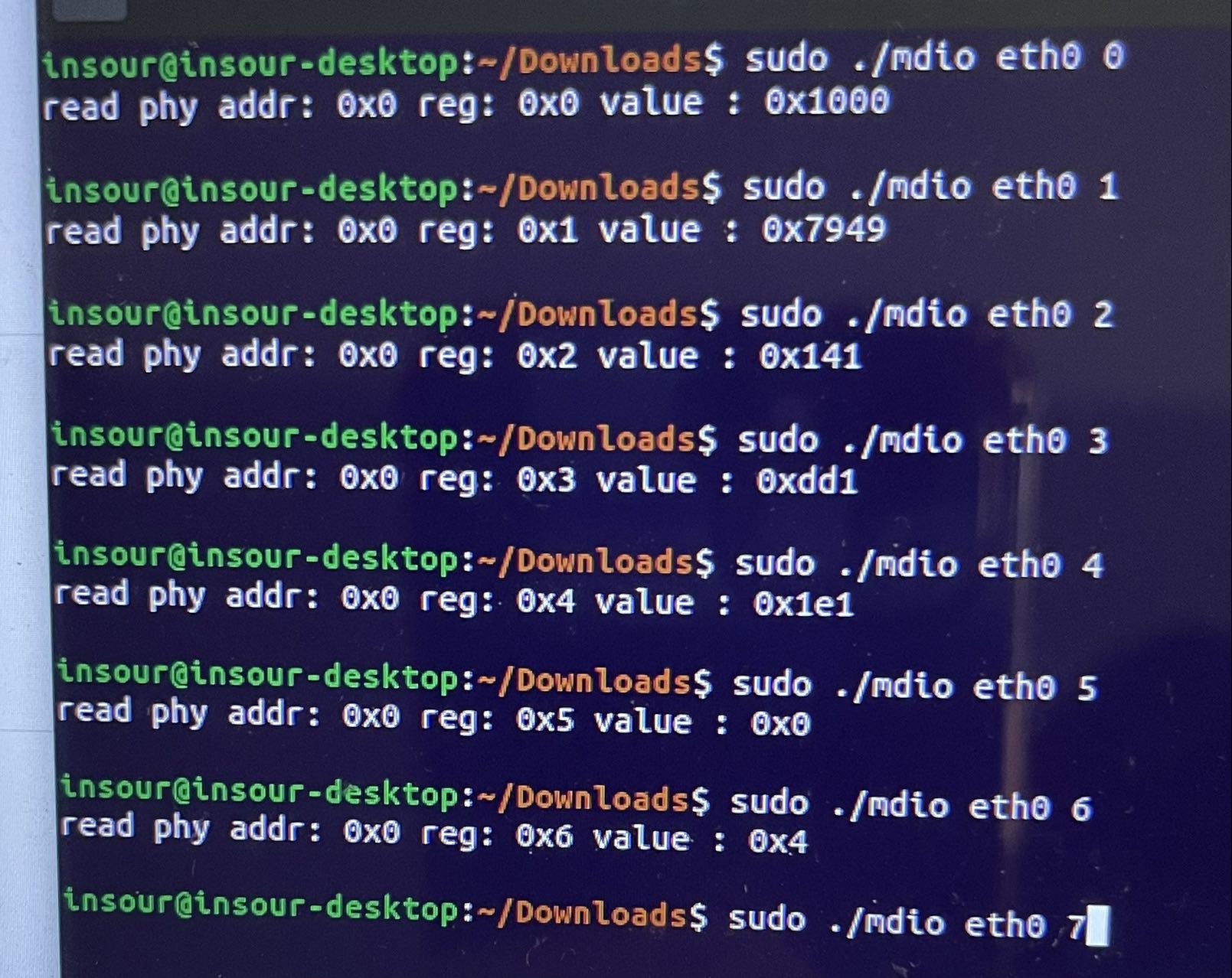 ORIN uses RGMII to connect phy 88E1512, the network link is unavailable
