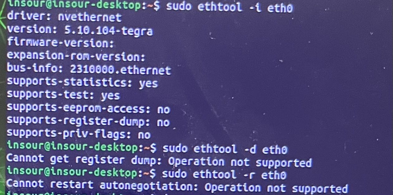 ORIN uses RGMII to connect phy 88E1512, the network link is unavailable