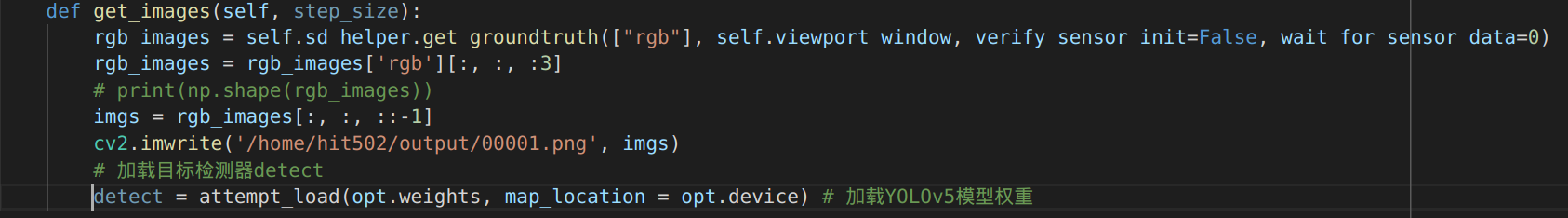 An error was reported when importing other Python files into Isaac Sim ...