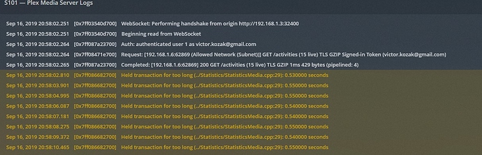 plexlog