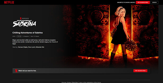 Chilling Adventures of Sabrina