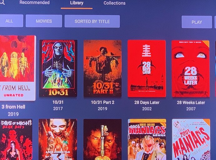 Library layout - collections use to look like this