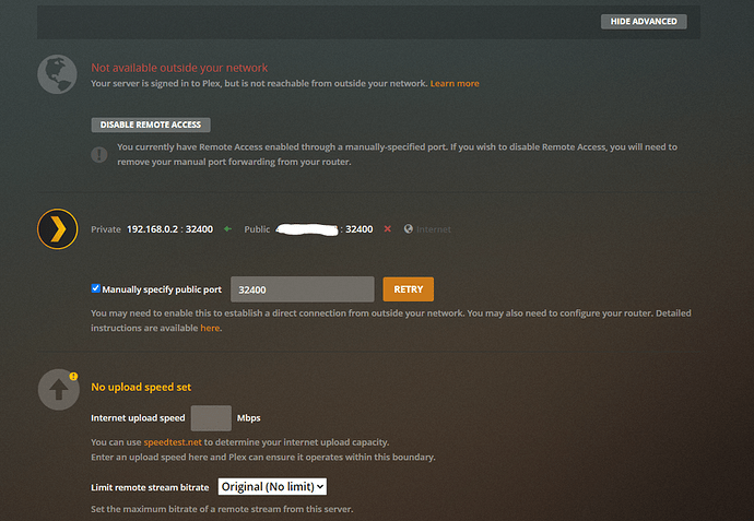 Plex remote